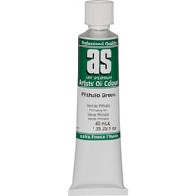 Dark Slate Gray Art Spectrum Oil Paint 40mL Phthalo Green  S1 Oil Paints
