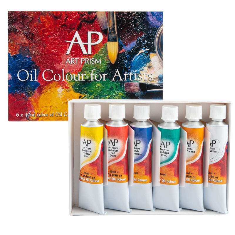 Goldenrod Art Spectrum Art Prism Oil Paint-Assorted Colours 40ml (Set Of 6) Oil Paints