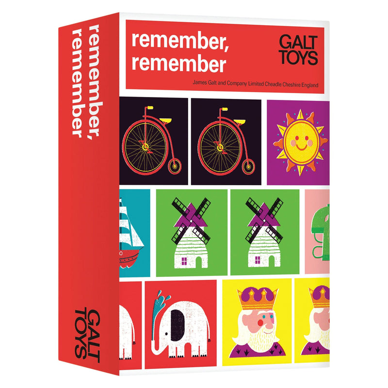 Dark Slate Gray Galt - Remember, Remember Kids Educational Games and Toys