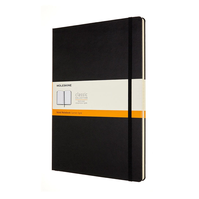 Wheat Moleskine Classic  Hard Cover  Note Book Ruled A4 Black Pads