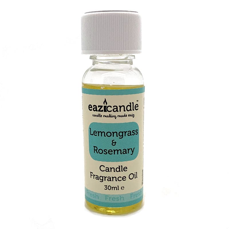 Slate Gray Eazicandle Lemongrass & Rosemary Fragrance 30ml Candle Scents