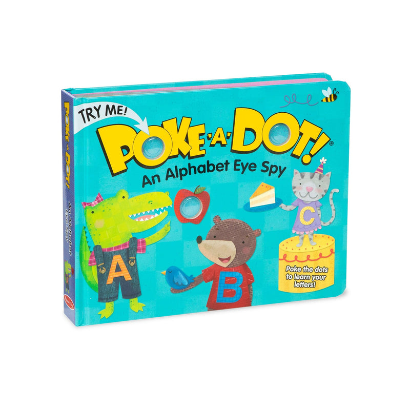 Dark Turquoise Melissa & Doug - Poke-A-Dot - An Alpha Eye Spy Book Kids Educational Games and Toys