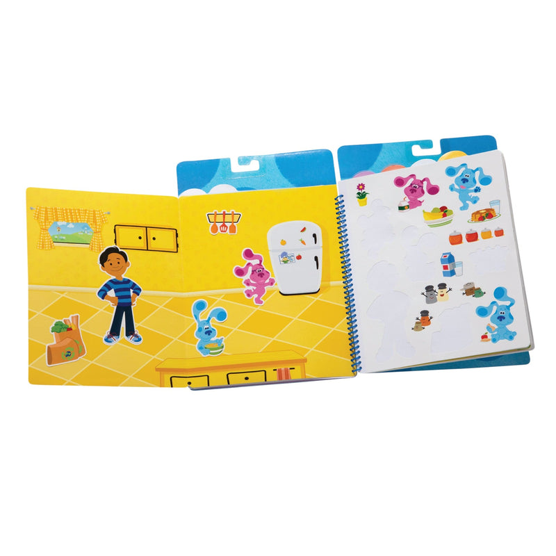 Goldenrod Melissa & Doug Blue's Clues & You Restickable Stickers-Places Blue Loves Kids Craft Kits