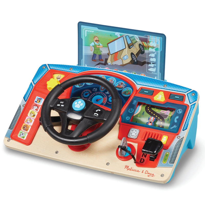 Gray Melissa & Doug Paw Patrol - Rescue Mission Wooden Dashboard Kids Educational Games and Toys