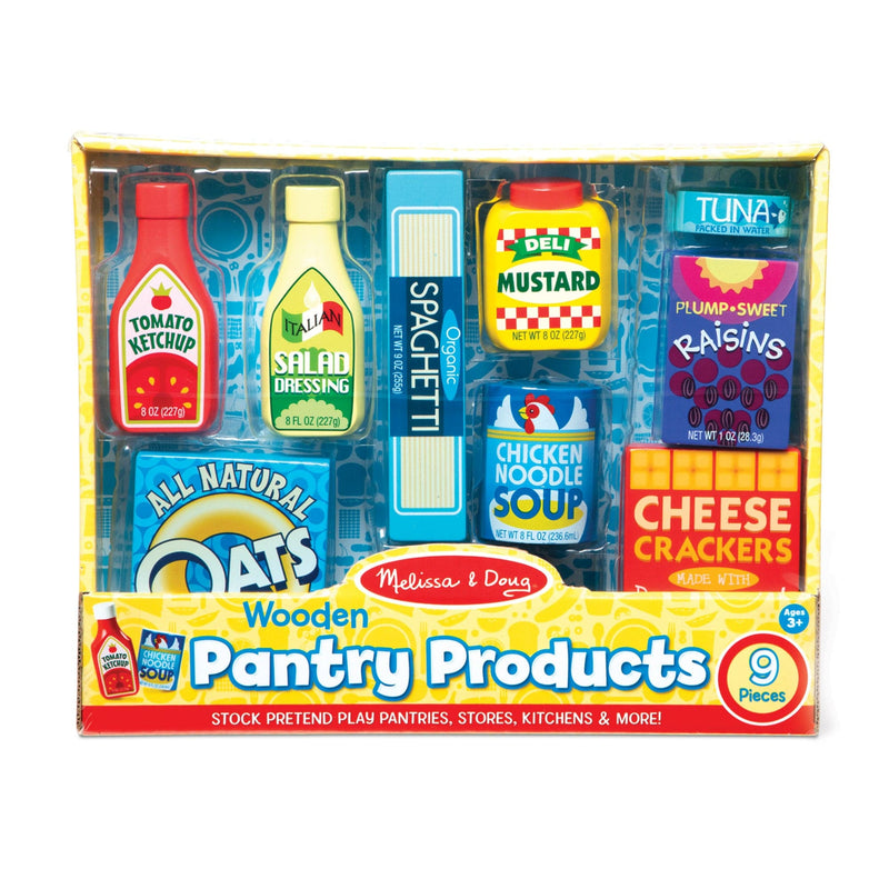 Pale Goldenrod Melissa & Doug - Wooden Pantry Products Kids Educational Games and Toys