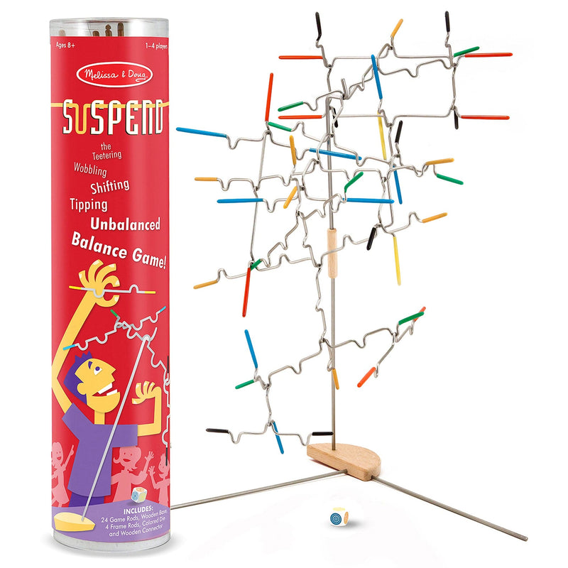 Maroon Melissa & Doug - Suspend Game Kids Educational Games and Toys