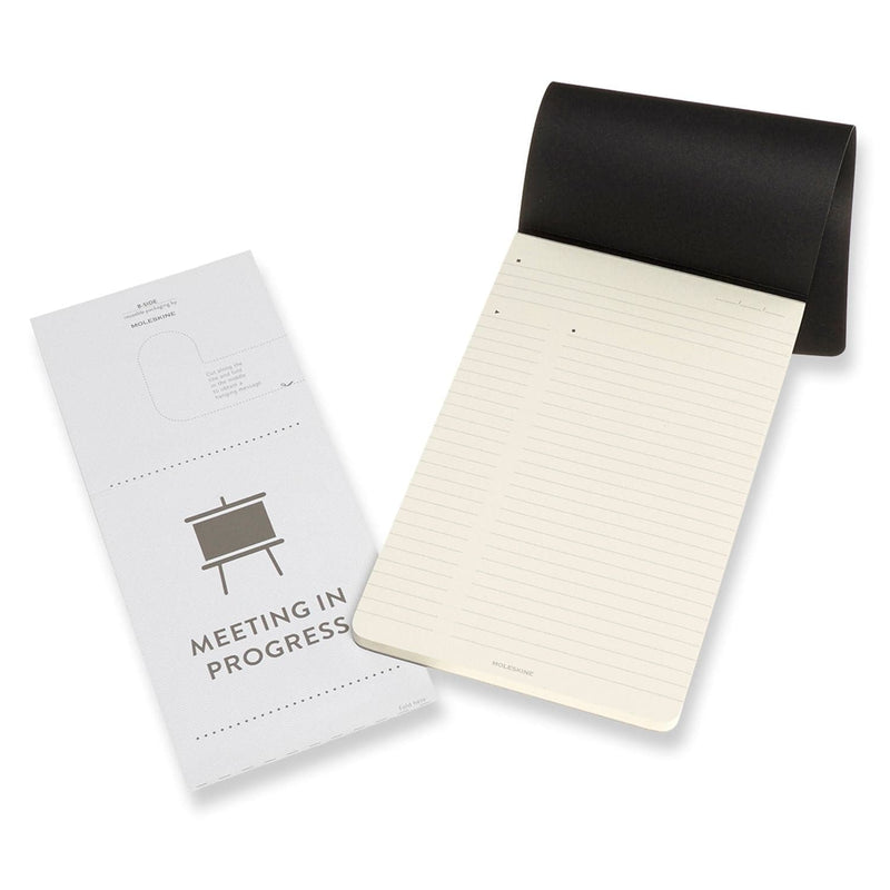 Beige Moleskine Professional Notepad   Large    Black Pads