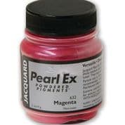 Brown Jacquard Pearl-Ex 14Gm Magenta Pigments