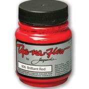 Firebrick Jacquard Dye-Na-Flow 70ml Brilliant Red Fabric Paints & Dyes