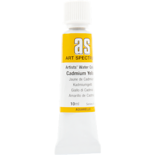 Light Gray Art Spectrum Artists  Watercolour Paint Cadmium Yellow  S4 Watercolour Paints