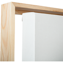 Light Gray Eraldo di Paolo Stretched Canvas with Wood Frame 20 x 30 Inches Gallery Wrapped Stretched Canvas With Wooden Frame