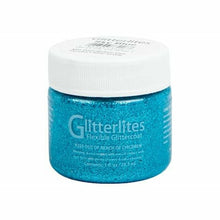White Smoke Angelus Glitterlite Acrylic Paint Sky Blue #226 Paint 29Ml Leather Paints