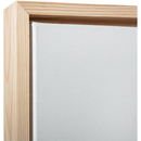 Light Gray Eraldo di Paolo Stretched Canvas with Wood Frame 20 x 30 Inches Gallery Wrapped Stretched Canvas With Wooden Frame