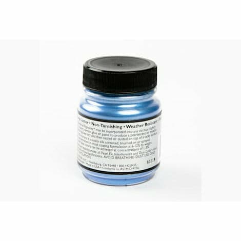 White Smoke Jacquard Pearl-Ex 21Gm True Blue Pigments