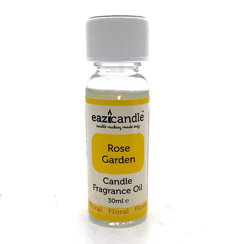 Dark Goldenrod Eazicandle Rose Garden Fragrance 30ml Candle Scents