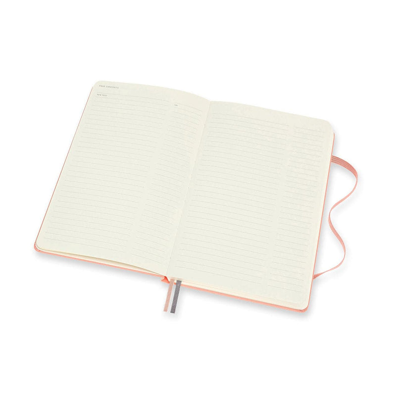Beige Moleskine ART BULLET NOTEBOOK  Large  CORAL PINK Pads